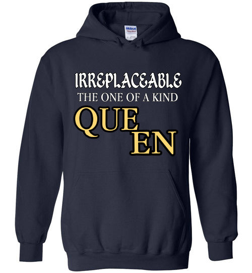 THE IRREPLACEABLE QUEEN HEAVY BLEND HOODIE