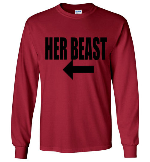 MEN "HER BEAST" LONG SLEEVE
