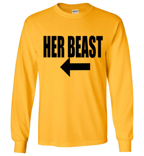 MEN "HER BEAST" LONG SLEEVE