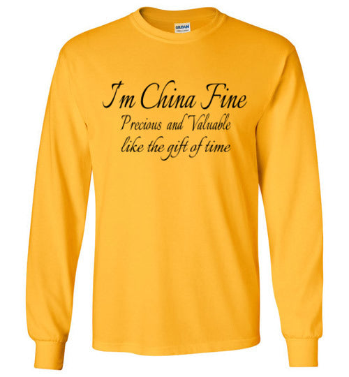 The China Fine Long Sleeve T-Shirt