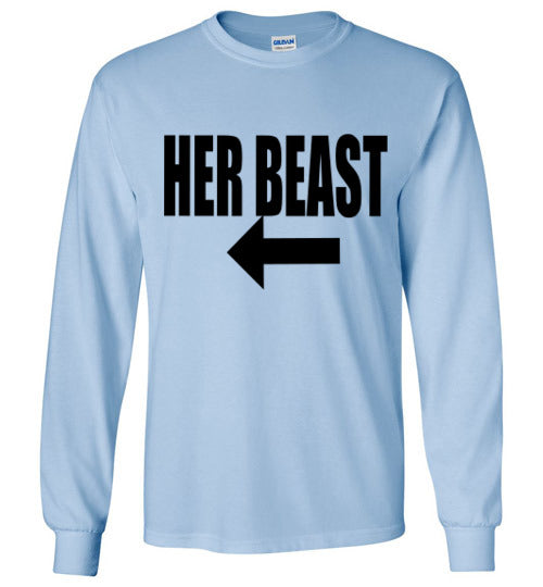 MEN "HER BEAST" LONG SLEEVE