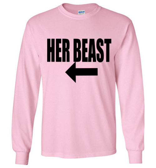 MEN "HER BEAST" LONG SLEEVE