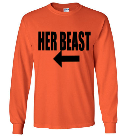 MEN "HER BEAST" LONG SLEEVE