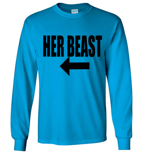 MEN "HER BEAST" LONG SLEEVE