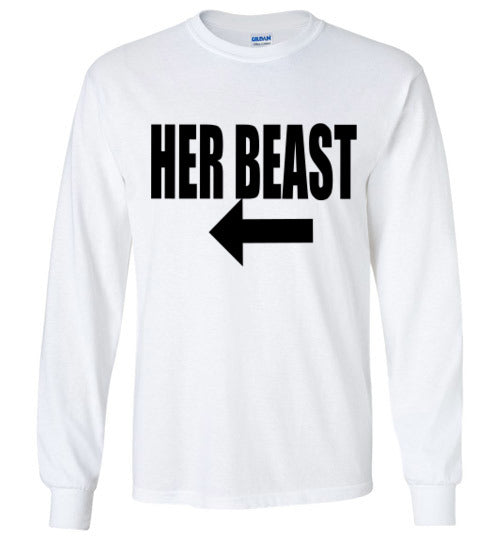 MEN "HER BEAST" LONG SLEEVE
