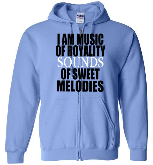 The I AM MUSIC LADIES ZIP HOODIE