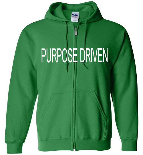 THE PURPOSE DRIVEN ZIP HOODIE