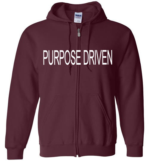 THE PURPOSE DRIVEN ZIP HOODIE
