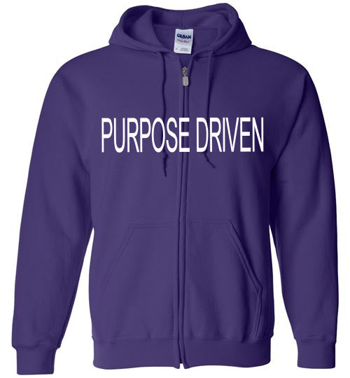 THE PURPOSE DRIVEN ZIP HOODIE