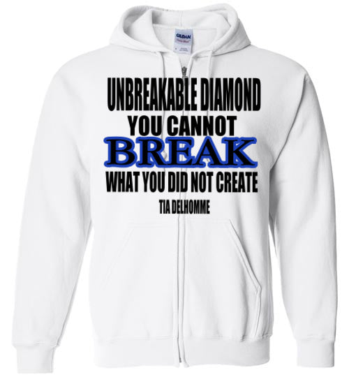 THE DIAMOND ZIP HOODIE