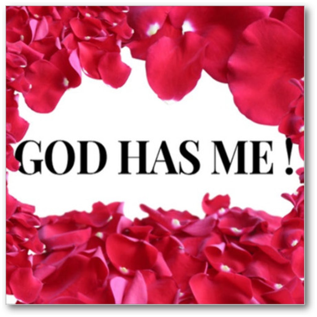 GOD HAS ME CANVAS