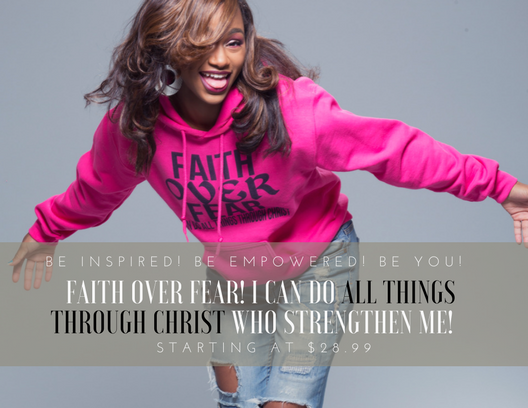 FAITH OVER FEAR HOODIE