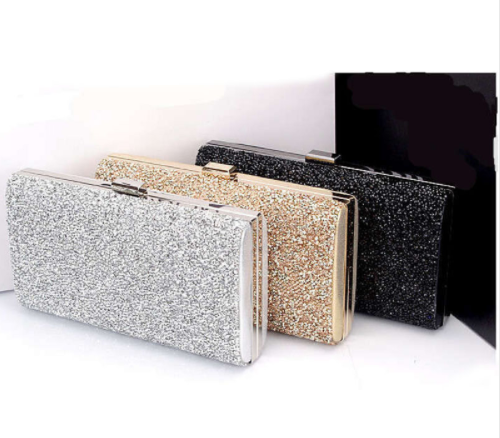 THE QUEEN'S DIAMOND RHINESTONE  CRYSTAL WALLETS/ CLUTCH PURSE