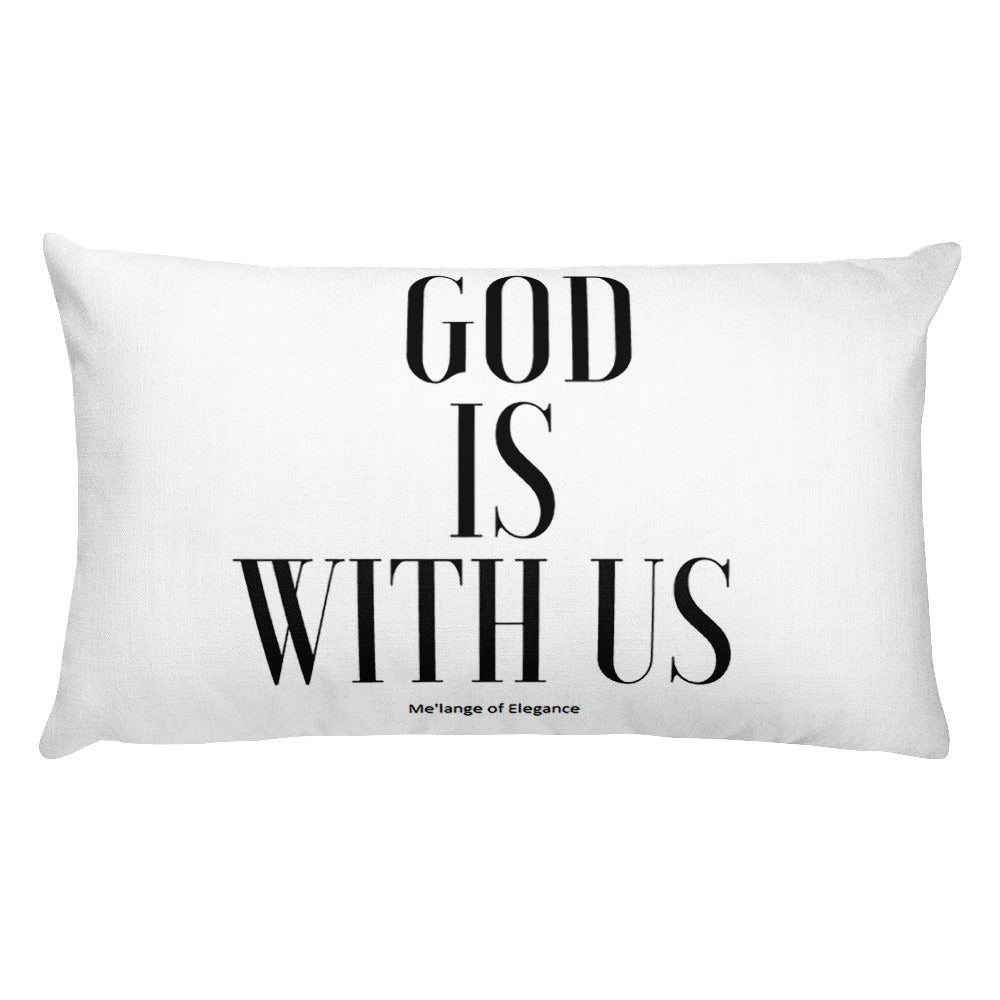 THE COUPLES GOD IS WITH US PILLOW