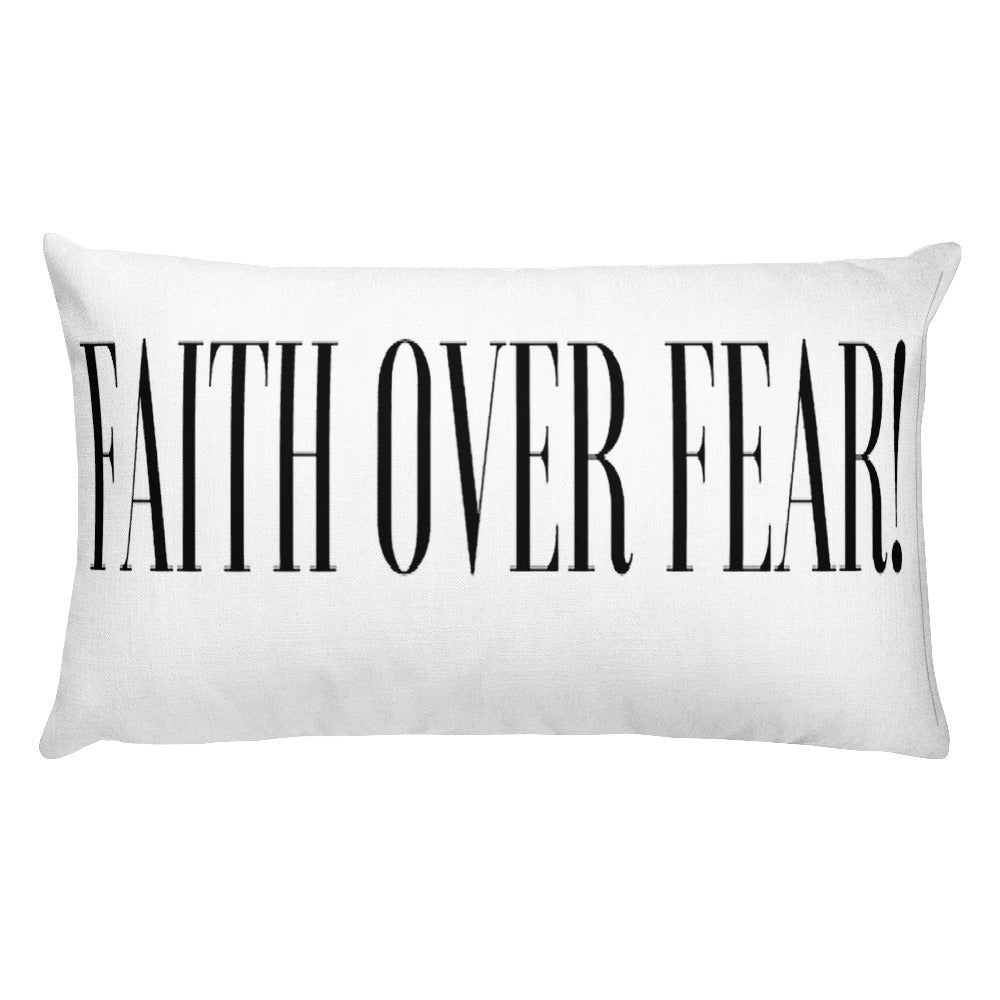 THE FAITH OVER FEAR PILLOW