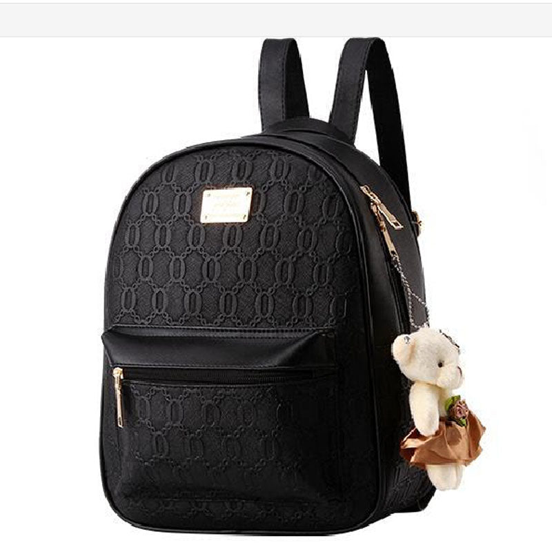QUEEN'S CASUAL FLYING BIRDS LEATHER BACKPACKS