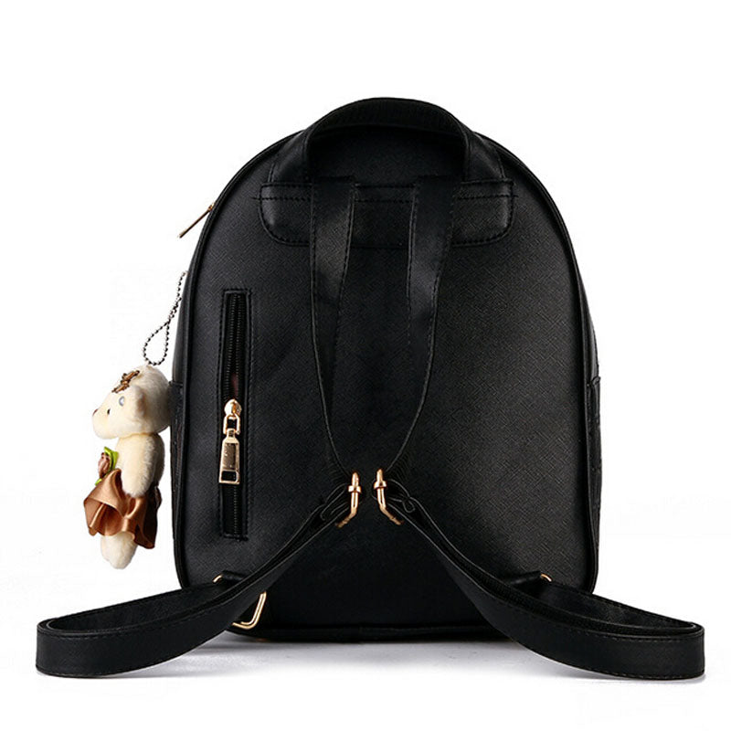 QUEEN'S CASUAL FLYING BIRDS LEATHER BACKPACKS