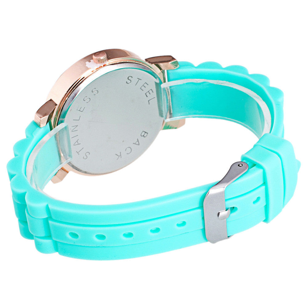LADIES FASHION SPORT QUARTZ BRACELET WATCH
