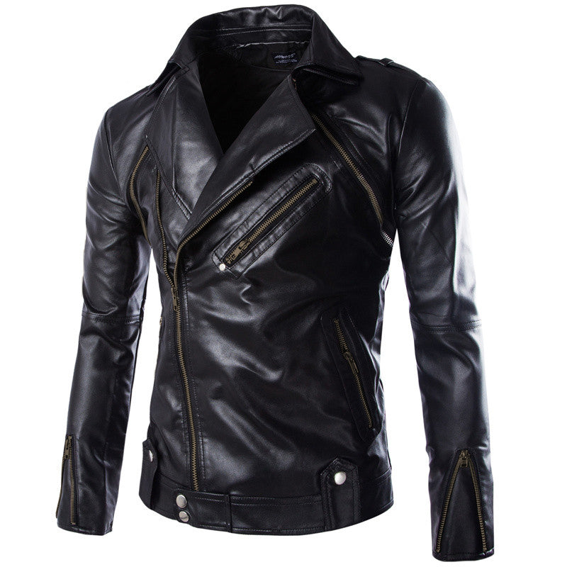 THE KINGS LOCOMOTIVE BLACK LEATHER JACKETS
