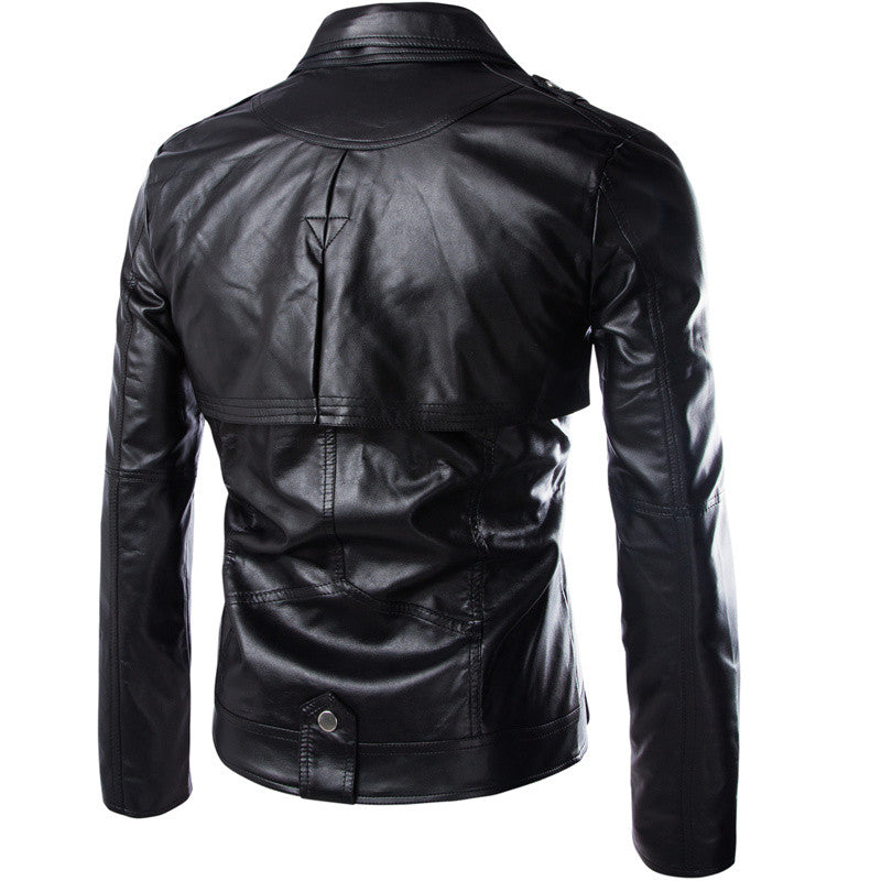THE KINGS LOCOMOTIVE BLACK LEATHER JACKETS