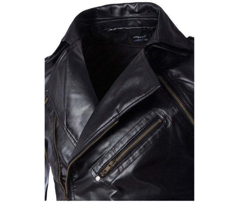 THE KINGS LOCOMOTIVE BLACK LEATHER JACKETS
