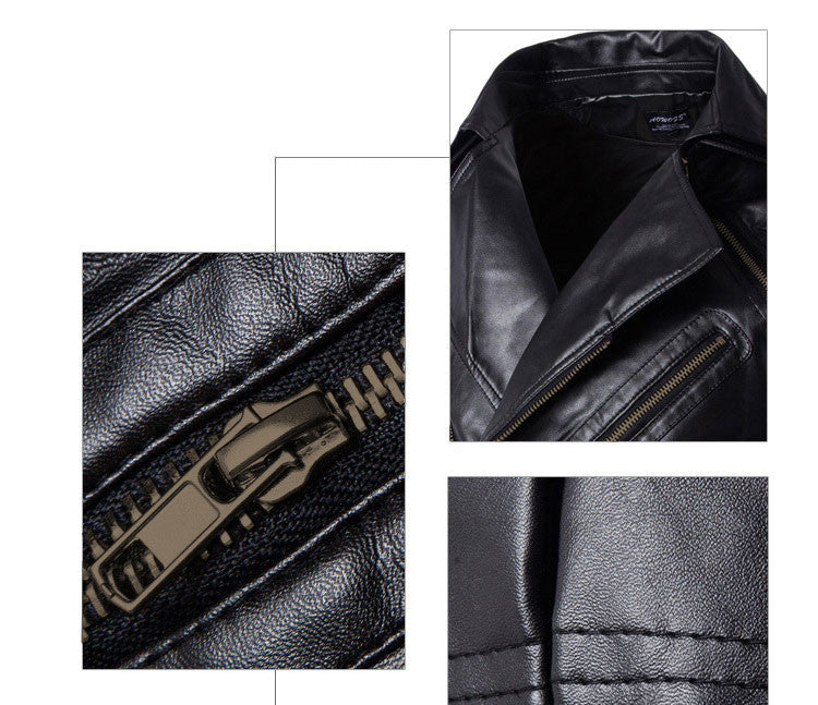 THE KINGS LOCOMOTIVE BLACK LEATHER JACKETS