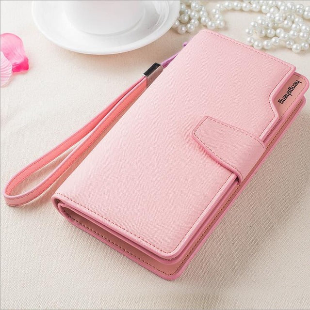 THE QUEEN'S SEASONAL FASHION LEATHER BRAND WALLETS