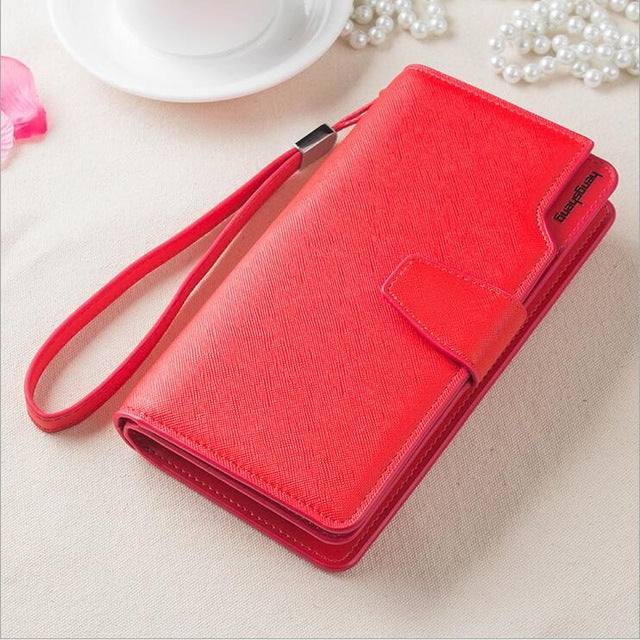 THE QUEEN'S SEASONAL FASHION LEATHER BRAND WALLETS