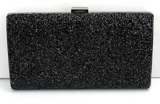 THE QUEEN'S DIAMOND RHINESTONE  CRYSTAL WALLETS/ CLUTCH PURSE