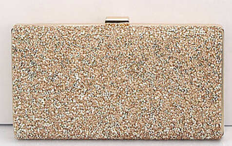 THE QUEEN'S DIAMOND RHINESTONE  CRYSTAL WALLETS/ CLUTCH PURSE