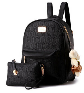 QUEEN'S CASUAL FLYING BIRDS LEATHER BACKPACKS