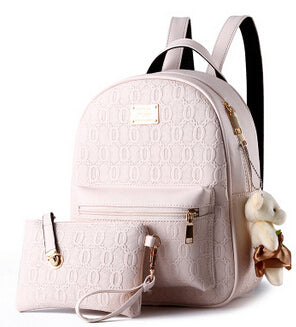 QUEEN'S CASUAL FLYING BIRDS LEATHER BACKPACKS