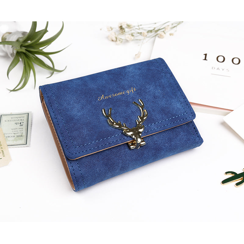 THE CHRISTMAS DEER VINTAGE WALLETS
