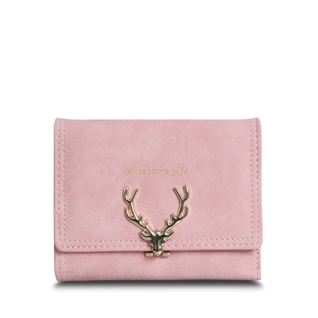 THE CHRISTMAS DEER VINTAGE WALLETS