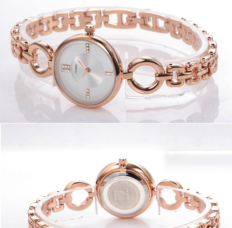 THE QUEEN'S LUXURY ROSE GOLD WATCH