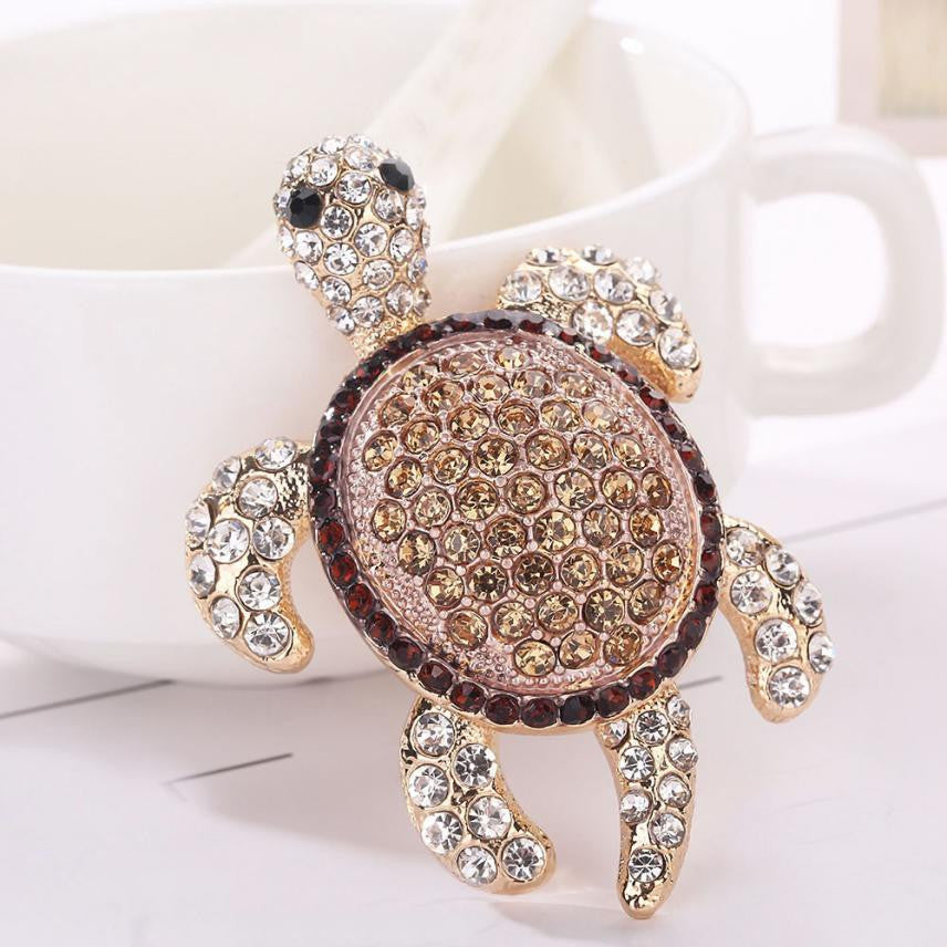 The Tortoise Rhinestone Tassel Key Chain