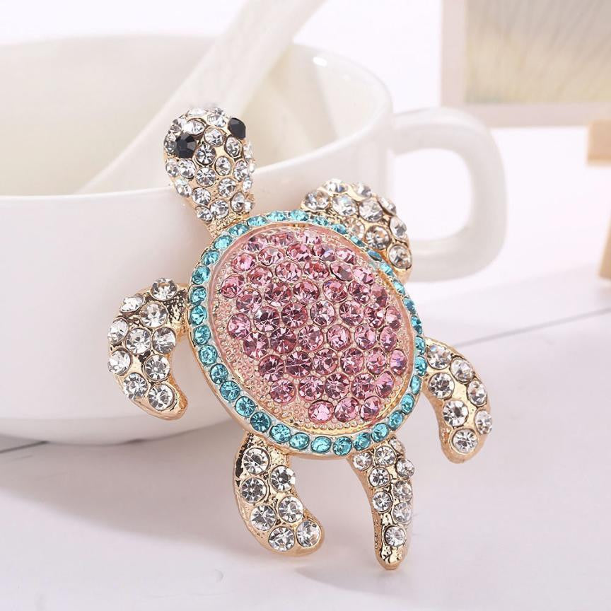 The Tortoise Rhinestone Tassel Key Chain