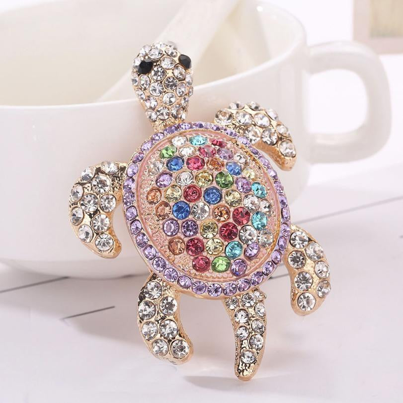 The Tortoise Rhinestone Tassel Key Chain