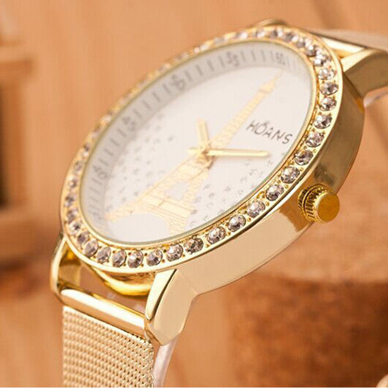 THE HIGH FASHION QUEEN'S GOLD BRACELET WATCHES