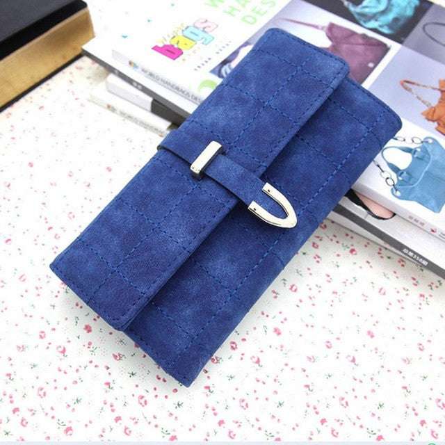 WOMEN POLYESTER LONG PURSE WALLETS