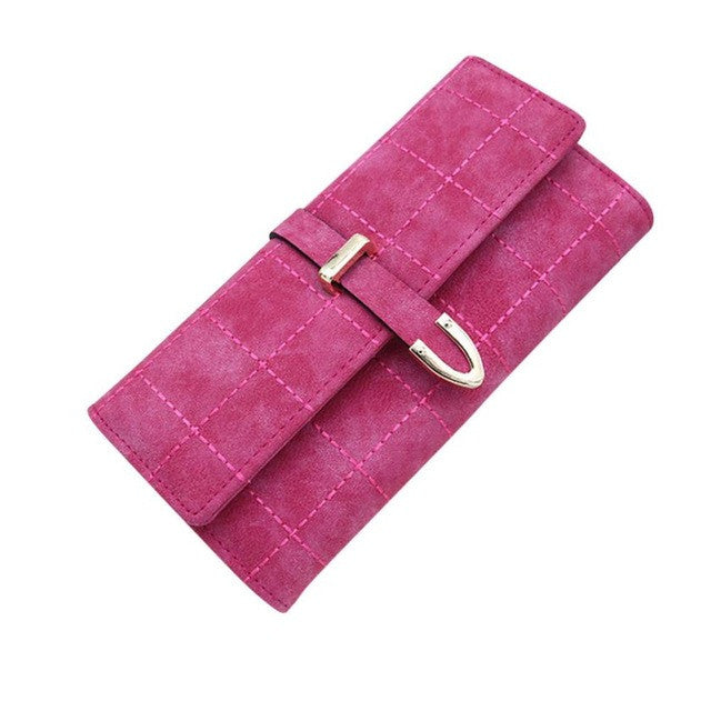 WOMEN POLYESTER LONG PURSE WALLETS
