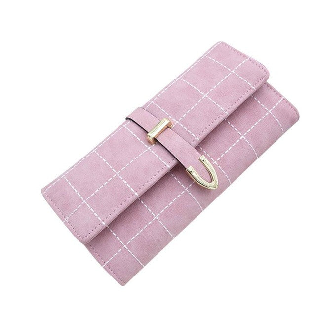 WOMEN POLYESTER LONG PURSE WALLETS