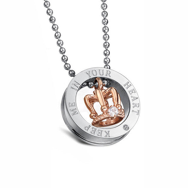 THE GAGAFEEL LOVER'S KEEP ME IN YOUR HEART NECKLACE