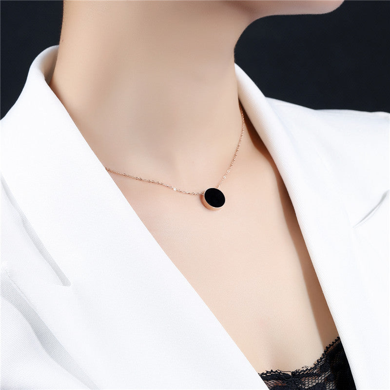GAGAFEEL ROUND TAG WOMEN'S FASHION NECKLACES