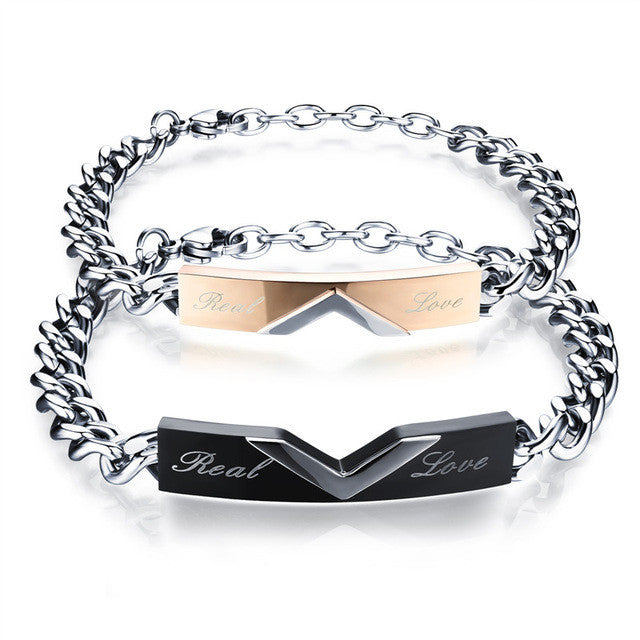 THE COUPLES REAL LOVE BRACELETS