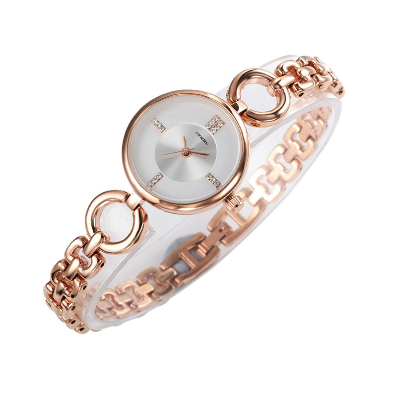 THE QUEEN'S LUXURY ROSE GOLD WATCH