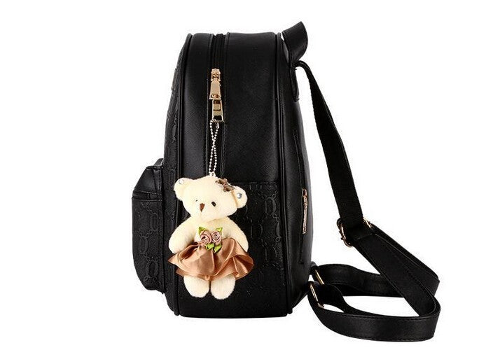 QUEEN'S CASUAL FLYING BIRDS LEATHER BACKPACKS
