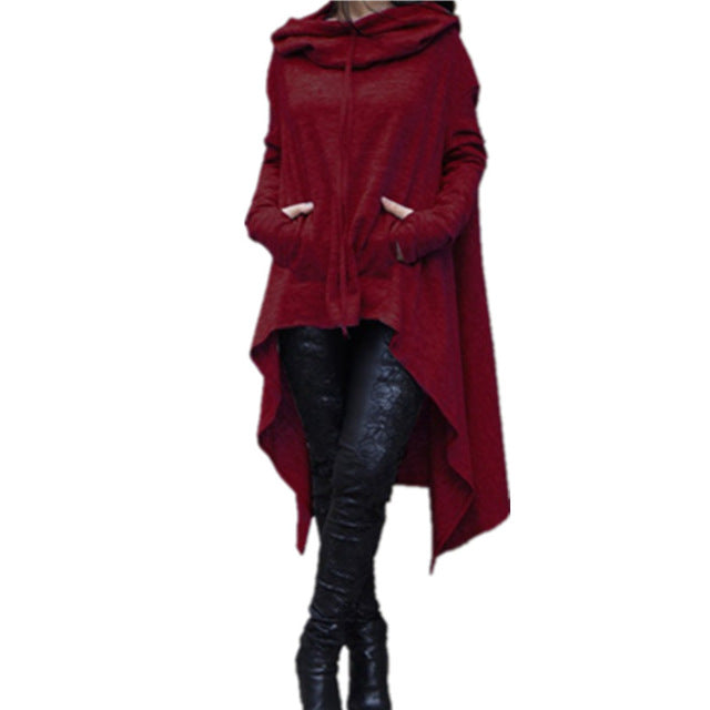 THE HARAJUKU OVERSIZE  COVER PULLOVER HOODIE