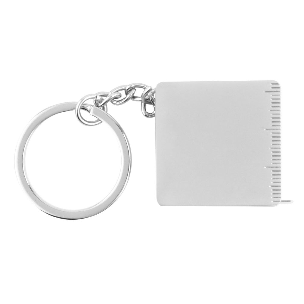 The Queen's Portable Full Metal Ruler Tape Measure Multi-functional Key Chain